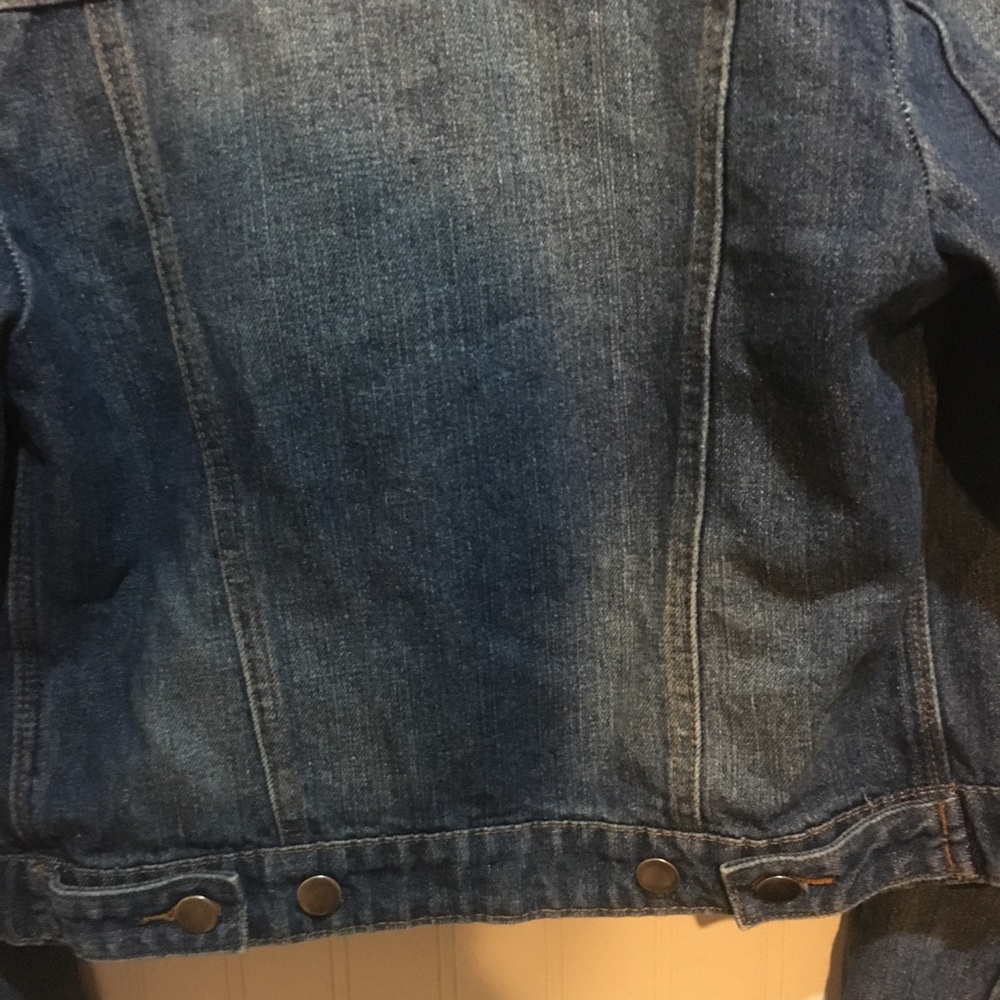 Cropped Denim Jacket - Picture 2 of 2